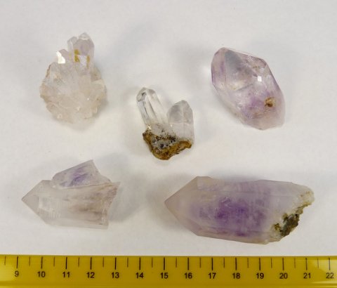 BULK Brandberg crystals, fit for jewelry making