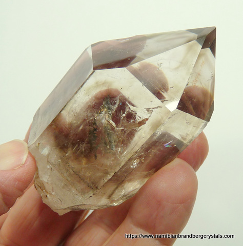 Stunningly beautiful light smoky quartz crystal