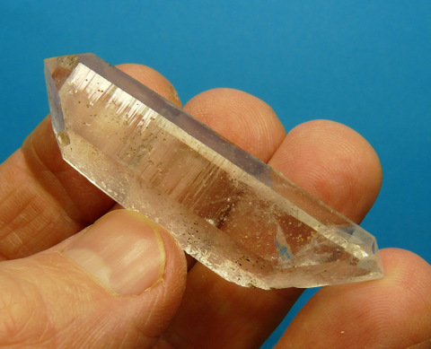 Delicate quartz crystal cluster, Ceres area, Western Cape, South Africa Delicate quartz crystal cluster, Ceres area, Western Cape, South Africa