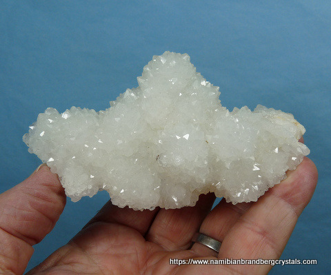 'Double headed' smoky quartz crystal from Southern Namibia