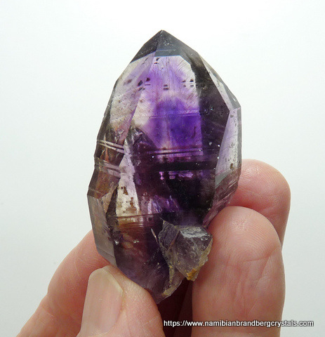 Stunningly beautiful amethyst quartz crystal